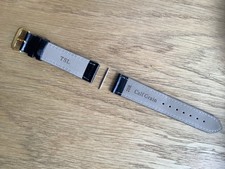 WATCH STRAP BLACK LEATHER Calf Grain 8-20mm Replacement Band Quality & Value NEW