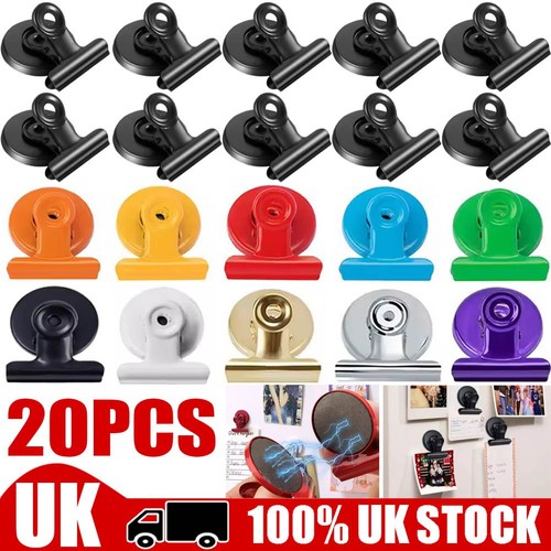 Magnetic bulldog clips - magnetic,
