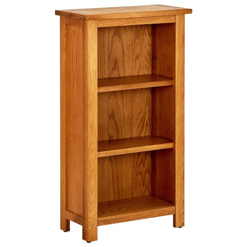 Bookcase solid wood oak - bookcase,