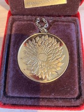Franklin mint pendant the - of,