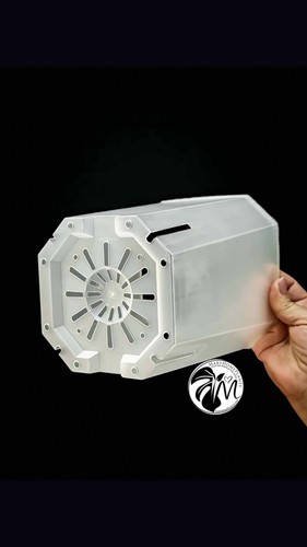 15cm matte transparent square - 15cm,