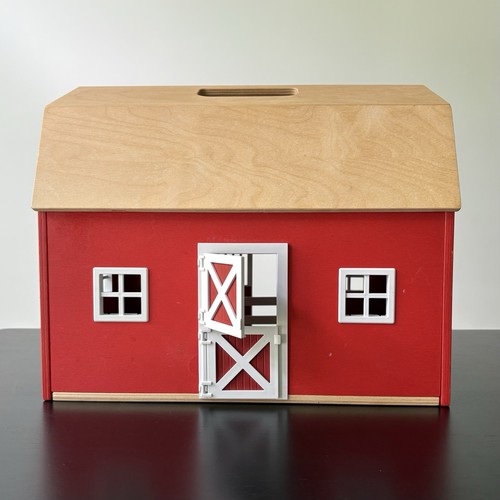 Schleich portable red barn - portable,