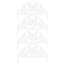  4 Pcs Picket Fence Edgings