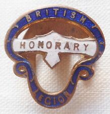 BRITISH LEGION HONORARY MEMBER