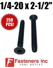 (Qty 250) 1/4-20 x 2-1/2" Torx