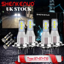 4x H7 Xenon White Led