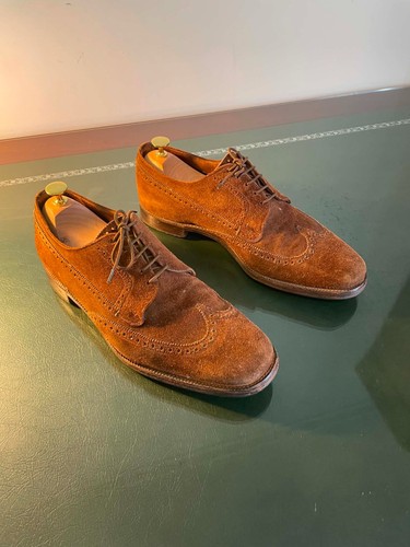 Crockett jones brown suede - crockett,