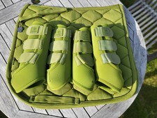 Eskadron saddle pad and dressage boots