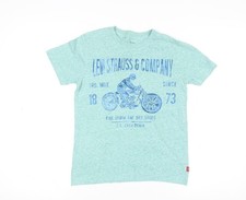Levi's Boys Green Graphic