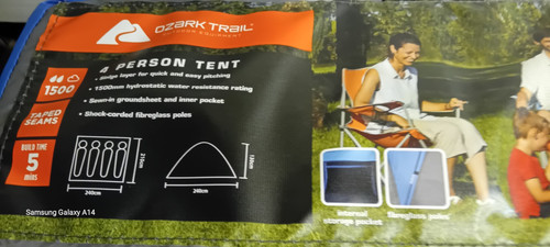 Ozark trail person tunnel - ozark,