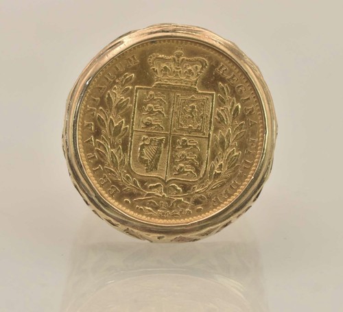 Victorian full gold sovereign - victorian,