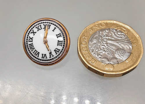 Unusual vintage clock face - unusual,
