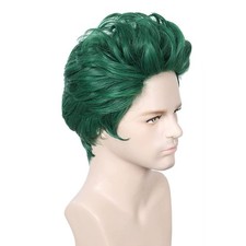 ZOMBIES Zed Green Hair Cosplay