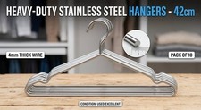 10x Heavy Duty Stainless Steel
