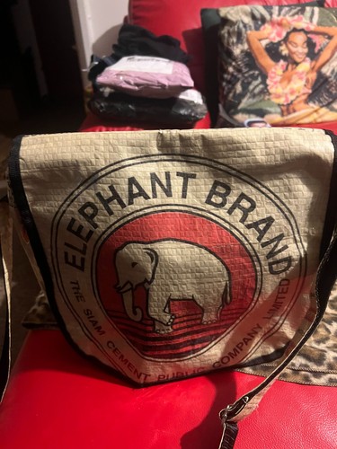 Elephant brand messenger bag - elephant,