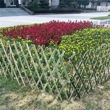 Expanding Green Wooden Trellis
