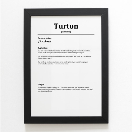 Print turton funny - turton,