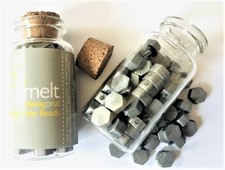 1 x Wax Sealing Beads in Bottle, Letters Stamp Seal Melting Wedding Envelope UK