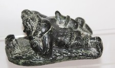 INUIT WOLF SCULPTURES CANADA 2