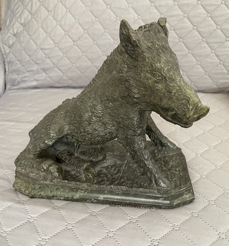 Boar bronze model il - bronze, of