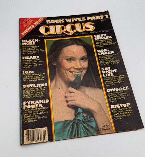 Circus magazine july 1977 - magazine,
