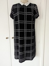 Top Shop black and white plaid