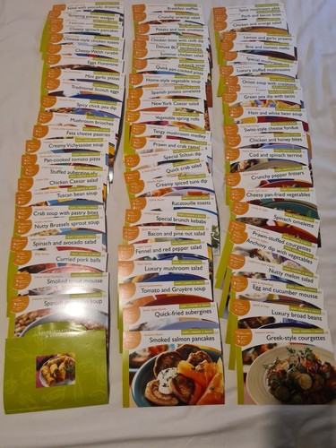 Recipe cards for pan - cards, and