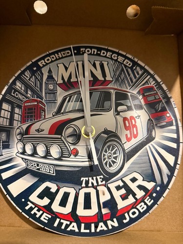 Classic mini cooper metal wall