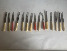 15 Sheffield Stainless Steel Butter Knife Job Lot Au1