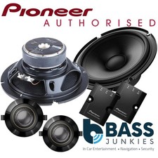 Pioneer TS-Z65C-Z Series 600 Watts 6.5” 2-Way Component Car Door Speakers Pair