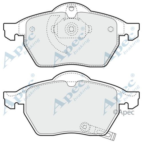 Brake pads set for - brake,