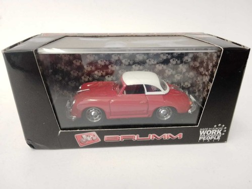 Brumm porsche 356 red hard - brumm,