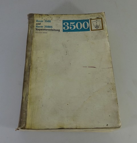 Workshop manual rover 3500 - workshop,