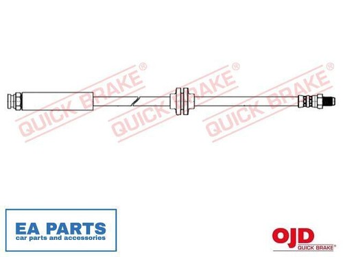 Brake hose for fiat - hose, ducato