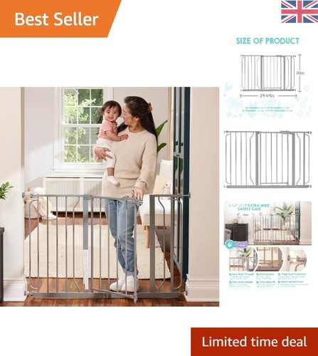 Extra wide baby - safety, gate