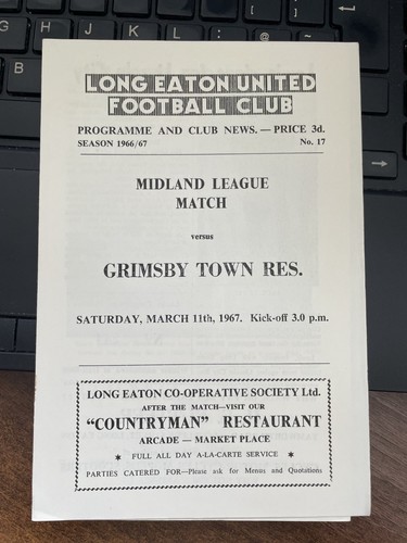1966 long eaton united v - 1966/67,