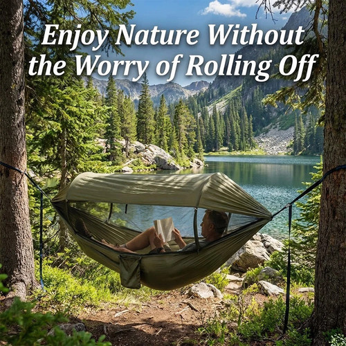 Double camping hammock with - camping,
