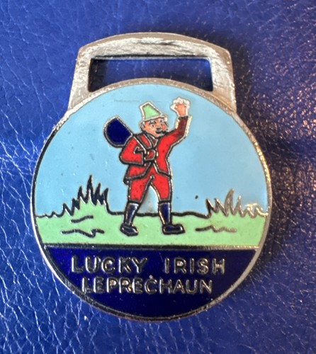 Lucky irish leprechaun medal - leprechaun,