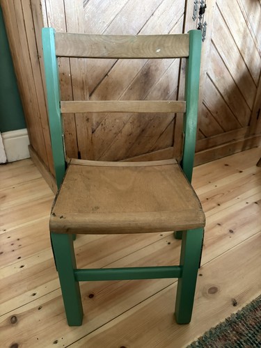 Vintage childs chair - chair, wooden