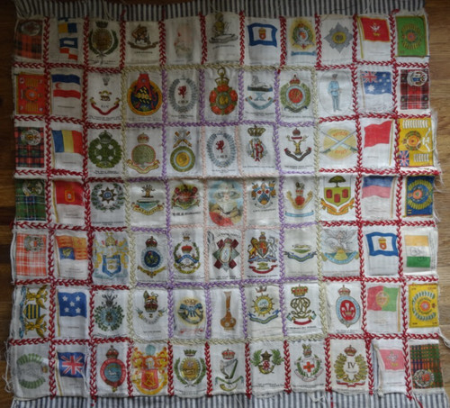 Antique ww1 cigarette silks - 70,