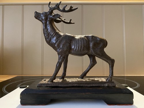 Beautiful antique stag - stag, on