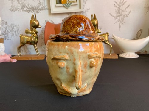 Hand made studio - hand, pottery