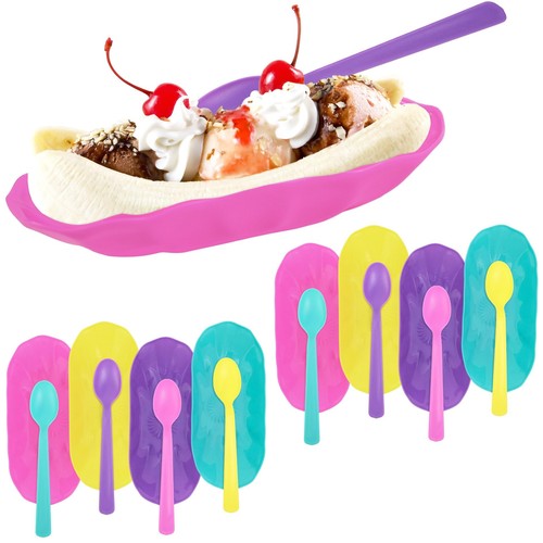 Set reusable banana split - set,
