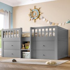 Low Loft Bed With Storage
