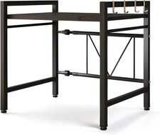 Adjustable Microwave Shelf Stand Expandable Kitchen Storage Organizer Countertop