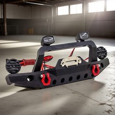 1/10 Metal Front Bumper For TRX4 Axial SCX10 III AX103007 RC Crawler Parts