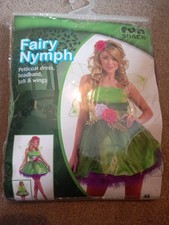 Adult Tinkerbell Inspired Fancy Dress Fairy Nymph Fun Shack Size Medium