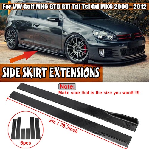 Side skirts extension - 78.7",