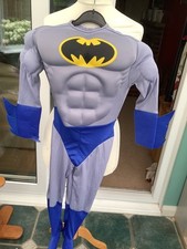 batman fancy dress costume face mask and plastic mask rubies small child app 5/7