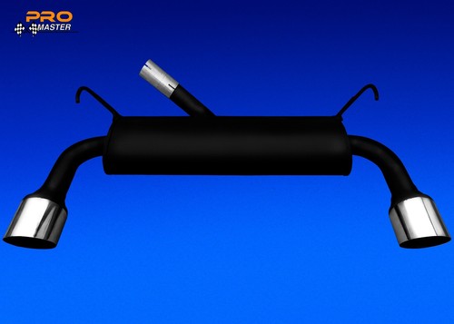 Exhaust rear silencer - exhaust,